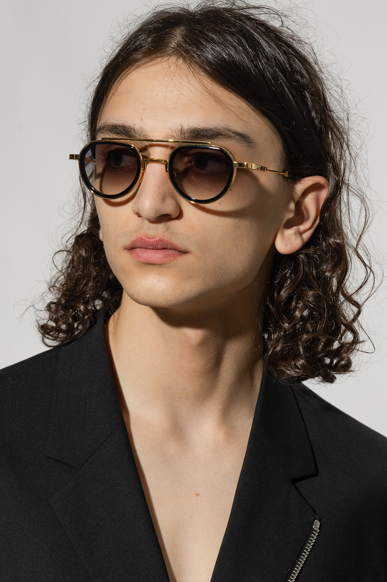 メガネ JOHN DALIA FW25 John Dalia - JULIA - o511 (JULIA O511) Gold 'Julia' sunglasses John Dalia - Vitkac France